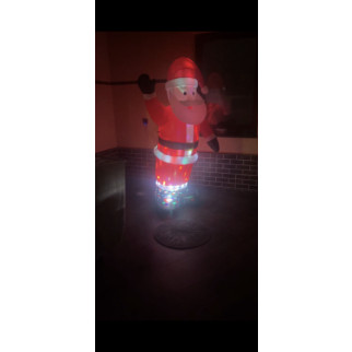 Новорічні іграшки та прикраси Дід Мороз 160 см надувний світний - Інтернет-магазин спільних покупок ToGether