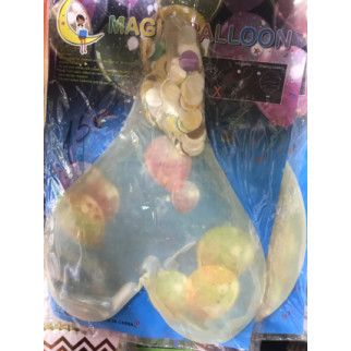 Куля Bubble велика конфеті-сердечко - Інтернет-магазин спільних покупок ToGether