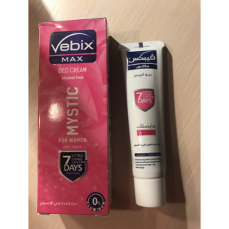 Безпечний дезодорант крем 7 днів для жінок Vebix max deo cream 7 days Mystic без запаху, невидимий, Єгипетський - Інтернет-магазин спільних покупок ToGether