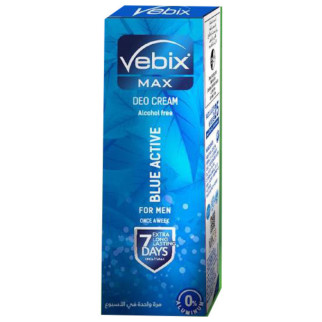 Чоловічий крем-дезодорант органічний Vebix Deo Cream Max 7 Day проти пітливості пахв, долонь, ніг Єгипту - Інтернет-магазин спільних покупок ToGether