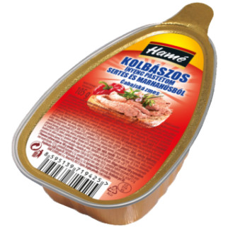 Паштет м'ясний Hame kolbaszos свинина, яловичина 105 грамів Угорщина - Інтернет-магазин спільних покупок ToGether