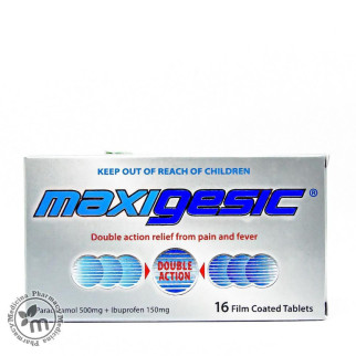 Знеболювальні таблетки проти зубного та головного болю, лихоманки, болю в спині, суглобах, м'язах Maxigesic - Інтернет-магазин спільних покупок ToGether