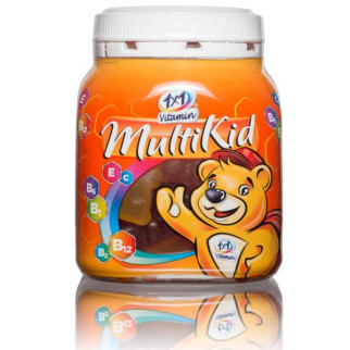 Мультивітаміни для дітей від 3 років жувальні желейні ведмедики Угорщина MultiKid 1x1 Vitamin — Мульти Кід - Інтернет-магазин спільних покупок ToGether