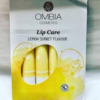 Гігієнічна помада для губ зі смаком лимон Lip Care Lemon sorbet Flavour Ombia Омбіа - Інтернет-магазин спільних покупок ToGether
