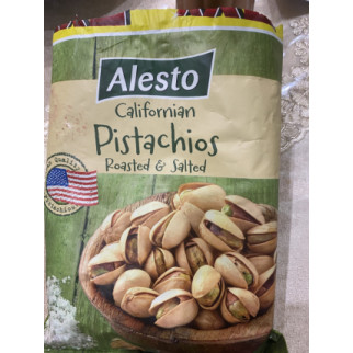 Каліфорнійські Фісташки солоні смажені великі ALESTO 500 грамів Алесто - Інтернет-магазин спільних покупок ToGether