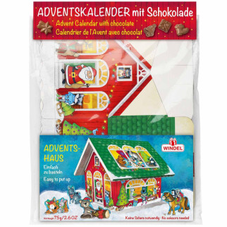 Різдвяний дитячий адвент-календар Будиночок Шоколадний Windel Adventskalender Haus - Інтернет-магазин спільних покупок ToGether