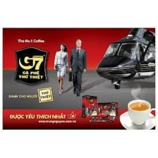 В'єтнамська розчинна кава G7в пакетиків 3в1 порційна з цукром і вершками Trung Nguen Original - Інтернет-магазин спільних покупок ToGether