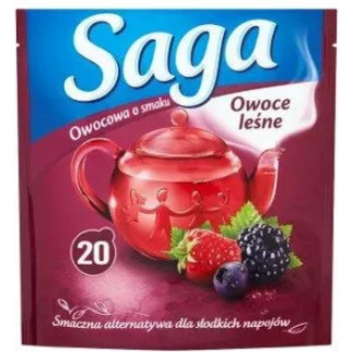Фруктовий чай у пакетиках Saga лісові ягоди, Польща - Інтернет-магазин спільних покупок ToGether