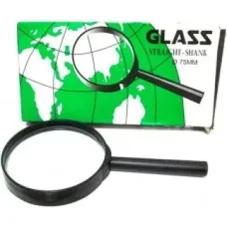 Лупа ручна Glass Straight Shank 75 мм - Інтернет-магазин спільних покупок ToGether