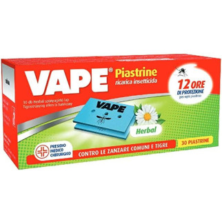 Vape Platelets Herbal захист від комарів ніжний аромат стійкість 12 годин, 30 штук - Інтернет-магазин спільних покупок ToGether