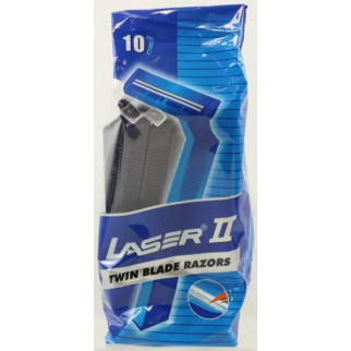 Laser Ready Razor ЛАЗЕР 2 Разова бритва з двома лезами -10 шт. - Інтернет-магазин спільних покупок ToGether