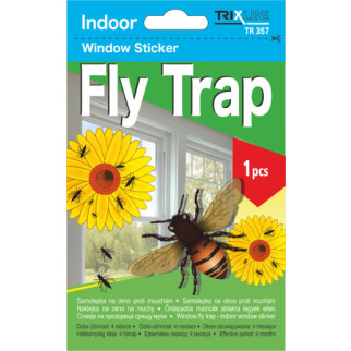Наклейка у формі квітки від комарів та мух Fly Trap TRIXLINE TR 357 - Інтернет-магазин спільних покупок ToGether