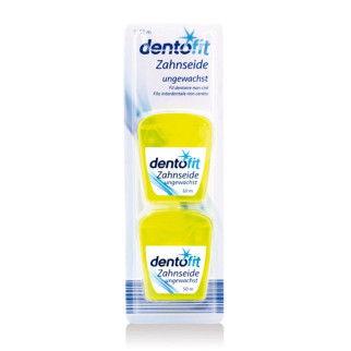 Розширювана зубна нитка м'ятна 2 x 50 м Dentofit zahnseide - Інтернет-магазин спільних покупок ToGether