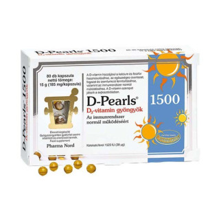 Оливний вітамін д3 в капсулах з оливковою олією D-Pearls 1500 для дорослих - Інтернет-магазин спільних покупок ToGether