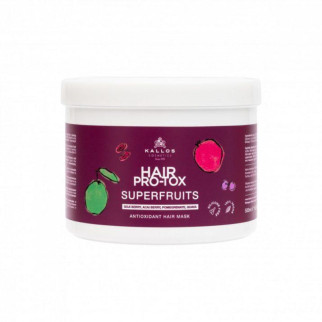Крем маска для живлення волосся відновлювальна Kallos Hair Protox Superfruits 500 мл - Інтернет-магазин спільних покупок ToGether