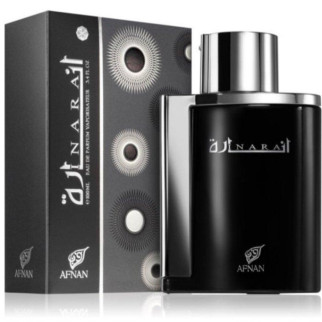 Амброві шкіряні парфуми унісекс Afnan Inara Black 100 мл, парфумерна вода з деревно-пряним ароматом - Інтернет-магазин спільних покупок ToGether