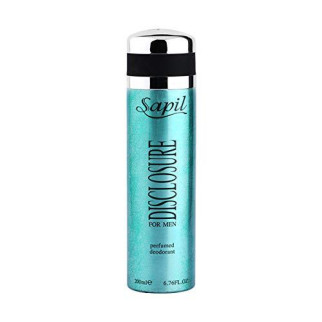 Чоловічі парфуми дезодорант спрей для тіла Sapil Disclosure 200 мл, дезодорантдухи з приємним запахом - Інтернет-магазин спільних покупок ToGether
