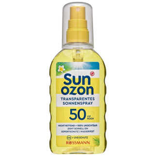 Сонцезахисний прозорий спрей Sun Ozon Transparentes Sonnenspray 200 ml LSF 50 - Інтернет-магазин спільних покупок ToGether