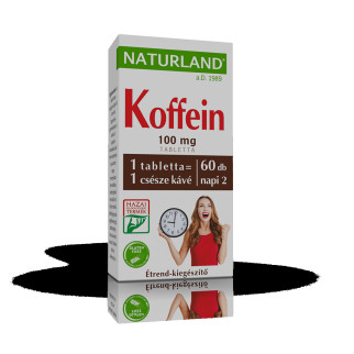 Кофеїн у таблетках 60 таб, Таблетки енергетики Naturland Koffein, Німеччина - Інтернет-магазин спільних покупок ToGether