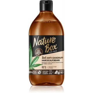 Шампунь для волосся проти лупи Nature Box Hemp Seed oil, 385 мл Оригінал - Інтернет-магазин спільних покупок ToGether