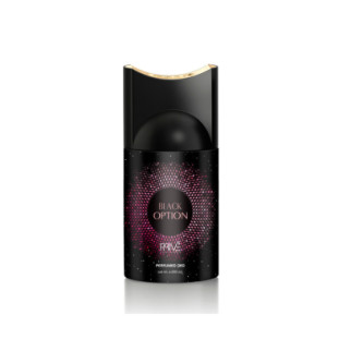 Парфумований жіночий квітковий дезодорант спрей для тіла Prive Parfums Black Option 250 мл, дезодорантдухи - Інтернет-магазин спільних покупок ToGether