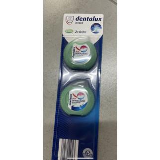 Розширювана зубна нитка 2 x 40 м'ятна Dentalux Expanding Floss, Денталюкс - Інтернет-магазин спільних покупок ToGether