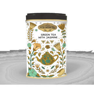 Смачний зелений чай із жасмином розсипний Рyramids tea Green Tea With Jasmine Єгипту,  Оригінал - Інтернет-магазин спільних покупок ToGether