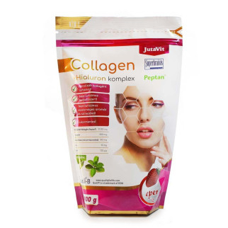 Колаген питний бад з вітаміном C і гіалуроновою кислотою для жінок JutaVit Collagen+Hialuron Komplex 400 г - Інтернет-магазин спільних покупок ToGether