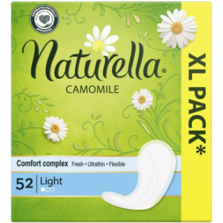Щоденні повітропроникні прокладки тонкі Naturella Camomile Light 52 шт. гігієнічні денні - Інтернет-магазин спільних покупок ToGether