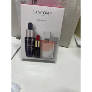 Подарунковий жіночий набір косметики Lancome Beauty Set Gift з парфумами La vie est belle і червоною помадою - Інтернет-магазин спільних покупок ToGether