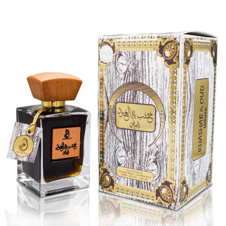 Арабські олійні мініпарфуми вудові Arabiyat Khashab & Oud White унісекс парфуми 100 мл - Інтернет-магазин спільних покупок ToGether