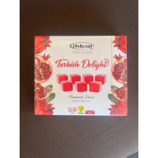 Рахат-лукум з гранатом   Ikbal Turkish Delight with Pomegranate 125 г - Інтернет-магазин спільних покупок ToGether