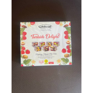 Рахат-лукум з малиною та горіхами Ikbal Turkish Delight with Raspberry mix Nuts 125 г - Інтернет-магазин спільних покупок ToGether