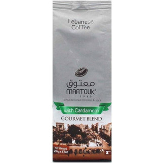 Свіжозмелена ліванська кава з кардамоном від Maatouk Lebanese Coffee with Cardamom Gourmet Blend 250 г - Інтернет-магазин спільних покупок ToGether