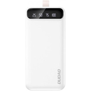Портативний зарядний пристрій павербанк DUDAO K8s+ White 30000mAh 3хUSB + Led Lamp Power Bank - Інтернет-магазин спільних покупок ToGether