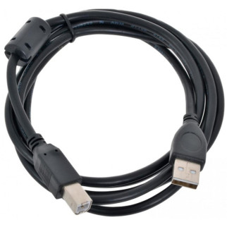 Кабель Atcom USB 2.0 AM/BM Ferite 1.8 м Black - Інтернет-магазин спільних покупок ToGether