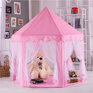 Намет дитячий ігровий Kruzzel N6104 - рожевий - Інтернет-магазин спільних покупок ToGether