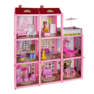 Ляльковий будиночок - Вілла D11410 з ляльками Kruzzel - Інтернет-магазин спільних покупок ToGether