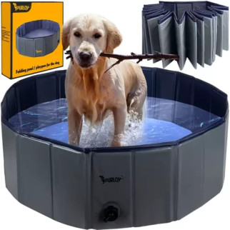 Басейн для собак 100 x 30 см Purlov - Якісний басейн для тварин - Інтернет-магазин спільних покупок ToGether