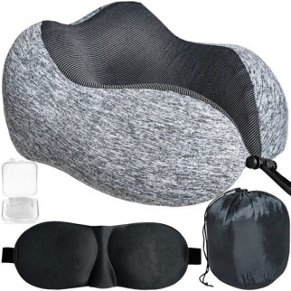 Набір для подорожей 3D подушка + маска для сну + беруші для вух Iso Trade - Інтернет-магазин спільних покупок ToGether