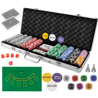 Покер - набір з 500 фішок у валізі HQ - Інтернет-магазин спільних покупок ToGether