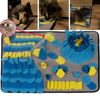 Килимок Smell for Dog Cat Розвиваюча іграшка для собак (для різноманітних ласощів) 50x70 PURLOV - Інтернет-магазин спільних покупок ToGether