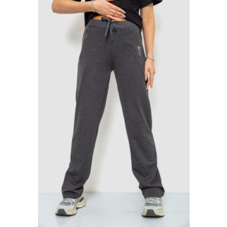 Спортивні штани жіночі, колір темно-сірий, 244R513 - Інтернет-магазин спільних покупок ToGether