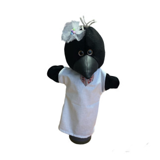 М'яка іграшка рукавичка ворона - Інтернет-магазин спільних покупок ToGether