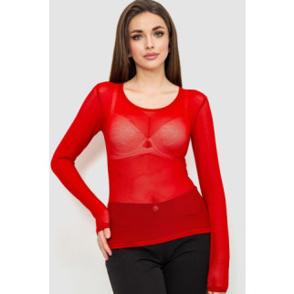 Кофта жіноча сітка, колір червоний, 186R660 - Інтернет-магазин спільних покупок ToGether