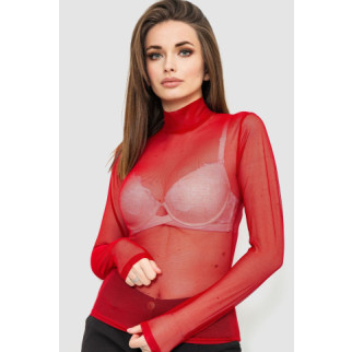 Гольф сітка однотонна жіноча, колір бордовий, 186R659 - Інтернет-магазин спільних покупок ToGether