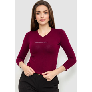 Кофта жіноча укорочена, колір бордовий, 186R651 - Інтернет-магазин спільних покупок ToGether