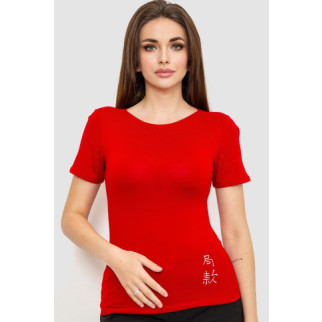 Футболка жіноча, колір червоний, 186R653 - Інтернет-магазин спільних покупок ToGether