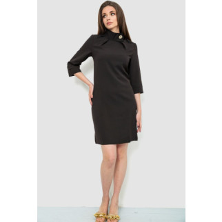 Сукня однотонна ошатна, колір чорний, 186R617 - Інтернет-магазин спільних покупок ToGether