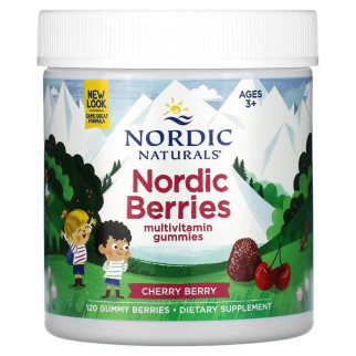 Вітамінно-мінеральний комплекс Nordic Naturals Nordic Berries 120 Gummies Cherry Berry - Інтернет-магазин спільних покупок ToGether